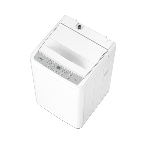 【Amazon.co.jp限定】 DIQUA5.5kg 全自動洗濯機 ホワイト DW₋AM551 コンパクトボディ 使いやすい一人暮らし二人分洗濯